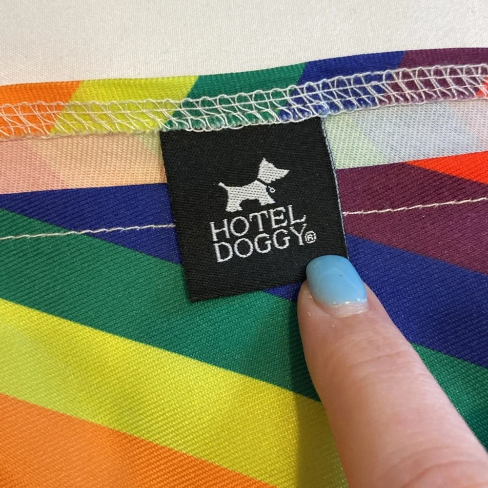 🎀 5/$20 🎀 Hotel Doggy XS/S Rainbow Pride Dog Pet Bandana